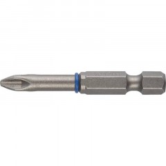 Бита ЗУБР ЭКСПЕРТ кованые Cr-Mo, тип E, PH2, 50мм, 2шт/уп (26011-2-50-2)