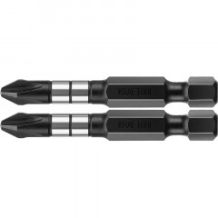 Бита KRAFTOOL Impact Pro PH2, 50мм, тип Е, 2шт/уп (26191-2-50-S2)