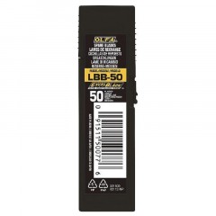 Лезвие OLFA EXCEL BLACK сегментир. 18 мм, 8 сегментов, 50 шт/уп (OL-LBB-50) Лезвие OLFA EXCEL BLACK сегментир. 18 мм, 8 сегментов, 50 шт/уп (OL-LBB-50) - фото 2