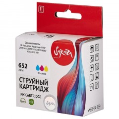 Картридж струйный Sakura №652 (F6V24AE) цв.для HP 2135/3635/4535/5075/5275 Картридж струйный Sakura №652 (F6V24AE) цв.для HP 2135/3635/4535/5075/5275 - фото 3
