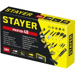 Набор инструмента универсальный STAYER Master-40, 40 предм (22052-н40) Набор инструмента универсальный STAYER Master-40, 40 предм (22052-н40) - фото 7