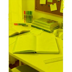 Ежедневник недатированный синий, А5, 140x200мм, 136 л. ATTACHE - фото 20