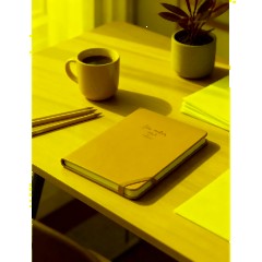 Ежедневник недатированный бежевый, А5,140x200мм, 136 л. ATTACHE - фото 19