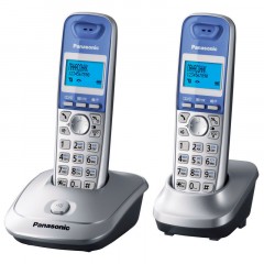 Радиотелефон Panasonic KX-TG2512RUS серебристый (2шт) Радиотелефон Panasonic KX-TG2512RUS серебристый (2шт) - фото 2