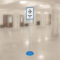 Стойка напольная Attache напольн. двухст.А4 Стойка напольная Attache напольн. двухст.А4 - фото 5