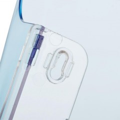 Лоток настенный Attache 1 отделение А4 голубой пластик - фото 3