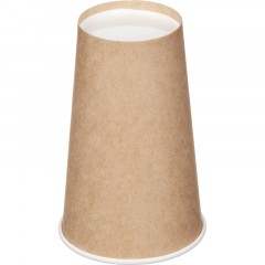 Стакан одноразовый бум. 1-сл 400мл 18OZ КРАФТ 1000шт/кор - фото 5