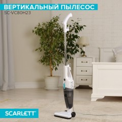 Пылесос SCARLETT SC-VC80H23, вертикальный, 600Вт, белый Пылесос SCARLETT SC-VC80H23, вертикальный, 600Вт, белый - фото 13