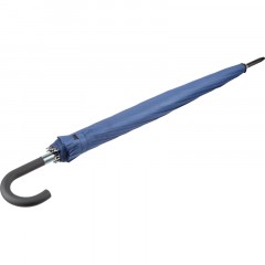 Зонт трость полуавтомат с пластик.ручкой, 16 спиц, синий, HD-HW23(H/T) - фото 4