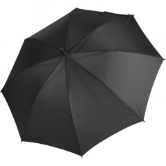 Зонт трость автоматический с прорезин.ручкой, 8 спиц, черный, HD-HW003(H/T) - фото 2