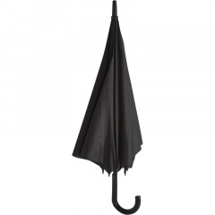 Зонт трость автоматический с прорезин.ручкой, 8 спиц, черный, HD-HW003(H/T) - фото 3