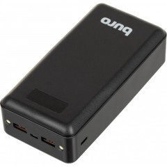 Внешний аккумулятор Buro BPF30D 30000mAh 3A QC PD 22.5W 2xUSB (BPF30D22PBK) Внешний аккумулятор Buro BPF30D 30000mAh 3A QC PD 22.5W 2xUSB (BPF30D22PBK) - фото 3