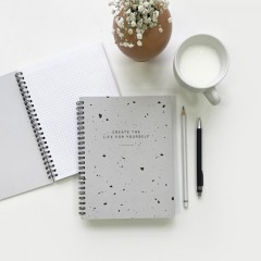 Тетрадь общая А5 96л.клетка,спир,Be Smart,Terrazzo,N3678 Тетрадь общая А5 96л.клетка,спир,Be Smart,Terrazzo,N3678 - фото 3