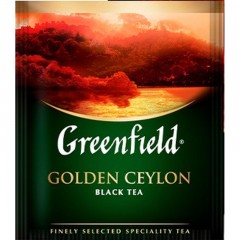 Чай Greenfield Golden Ceylon черный фольгир.100пак/уп 0581-09 Чай Greenfield Golden Ceylon черный фольгир.100пак/уп 0581-09 - фото 3