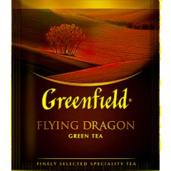 Чай Greenfield Flying Dragon зеленый фольгир.100пак/уп 0585-09 - фото 2