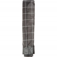 Зонт складной, механика, 10 спиц, черный в клетку, HD-HW10B(H/T) - фото 3