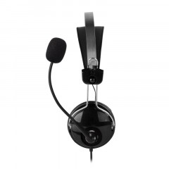 Гарнитура A4Tech (HU-7P) черный 2м накладные USB Гарнитура A4Tech (HU-7P) черный 2м накладные USB - фото 3