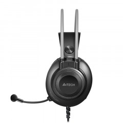 Гарнитура A4Tech Fstyler (FH200U GREY) серый 2м накладные USB - фото 2