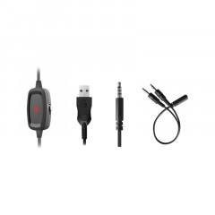Гарнитура A4Tech Bloody (G535P 4PIN+USB/BLACK+SILVER) черн/сер. 2м мониторн Гарнитура A4Tech Bloody (G535P 4PIN+USB/BLACK+SILVER) черн/сер. 2м мониторн - фото 5