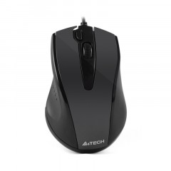 Мышь компьютерная A4Tech V-Track Padless(N-500FS)Glossy Grey/1200dpi/4кн Мышь компьютерная A4Tech V-Track Padless(N-500FS)Glossy Grey/1200dpi/4кн - фото 3