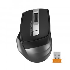 Мышь компьютерная A4Tech Fstyler (FG35 GREY) сер/черн/2000dpi/беспров/6кн Мышь компьютерная A4Tech Fstyler (FG35 GREY) сер/черн/2000dpi/беспров/6кн - фото 3
