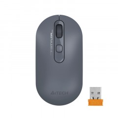 Мышь компьютерная A4Tech Fstyler (FG20 ASH BLUE)пепел.син/2000dpi/беспр/4кн Мышь компьютерная A4Tech Fstyler (FG20 ASH BLUE)пепел.син/2000dpi/беспр/4кн - фото 3