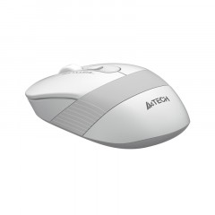 Мышь компьютерная A4Tech Fstyler(FG10S WHITE)бел/сер/2000dpi/беспроводн/4кн - фото 4