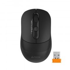 Мышь компьютерная A4Tech Fstyler (FB10C STONE BLACK) черн/2400dpi/беспр/4кн - фото 3