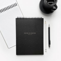 Блокнот А5 80л.клетка,спираль,Be Smart Sence черн,N3708 Блокнот А5 80л.клетка,спираль,Be Smart Sence черн,N3708 - фото 3