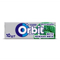 Жевательная резинка Orbit White Нежная мята без сахара,13,6гх30шт/уп - фото 2
