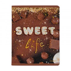 Тетрадь общая А5,48л,клетка,скреп,SWEET LIFE,5шт/уп,7-48-1237/5 Тетрадь общая А5,48л,клетка,скреп,SWEET LIFE,5шт/уп,7-48-1237/5 - фото 3