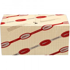 Салфетки бумажные 2сл 23х24 см шампань 250 шт/уп - фото 3