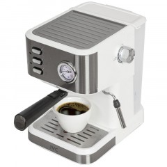 Кофеварка рожковая JVC JK-CF33 white, Мощность 1050 Вт, Давление 20 бар Кофеварка рожковая JVC JK-CF33 white, Мощность 1050 Вт, Давление 20 бар - фото 3