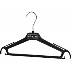Вешалка-плечики VP_ для легк.одежды Attache,СД01, пласт, чер, р.42-44 - фото 2