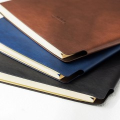 Блокнот Deli А5 96л 80 г/м, мягкая обложка, клетка 5x5 мм синий кожа EN130G Блокнот Deli А5 96л 80 г/м, мягкая обложка, клетка 5x5 мм синий кожа EN130G - фото 5