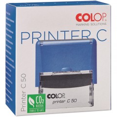 Оснастка для штампов NEW Printer C50 30x69мм пластик. корпус черный - фото 4