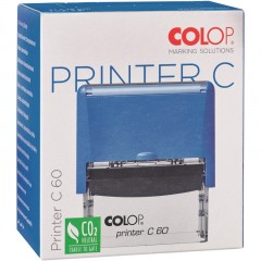 Оснастка для штампов NEW Printer C60 37x76мм пластик. корпус черный - фото 4