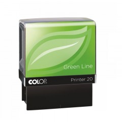 Оснастка для штампов персон. ЭКО Printer 20 Green Line 38х14мм корпус черн Оснастка для штампов персон. ЭКО Printer 20 Green Line 38х14мм корпус черн - фото 2