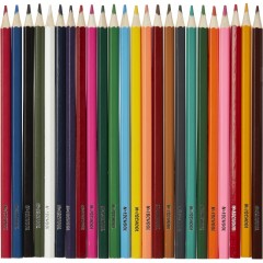Карандаши акварельные 24 цв. №1School ColorPics 6-гран в наборе Карандаши акварельные 24 цв. №1School ColorPics 6-гран в наборе - фото 2