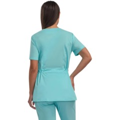 Костюм жен (куртка, бр) м24 бирюз 96/158-164 - фото 11