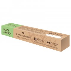 Кофе в капсулах Деловой стандарт Dolce Arabica (Nespresso Original),10шт/уп Кофе в капсулах Деловой стандарт Dolce Arabica (Nespresso Original),10шт/уп - фото 2