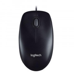 Мышь компьютерная Logitech M100 Dark/Grey 910-005006 проводная Мышь компьютерная Logitech M100 Dark/Grey 910-005006 проводная - фото 2