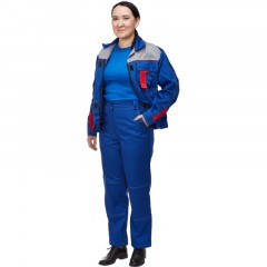 Костюм летний л10-КБР жен вас/сер/крас 44-46 158-164 ( серия л) Костюм летний л10-КБР жен вас/сер/крас 44-46 158-164 ( серия л) - фото 5