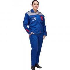 Костюм летний л10-КБР жен вас/сер/крас 40-42 170-176 ( серия л) Костюм летний л10-КБР жен вас/сер/крас 40-42 170-176 ( серия л) - фото 2