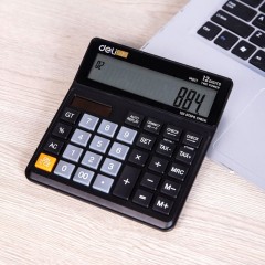Калькулятор настольный КОМП. Deli EM01120, 12-р, дв.пит., 139x131мм, черный Калькулятор настольный КОМП. Deli EM01120, 12-р, дв.пит., 139x131мм, черный - фото 7