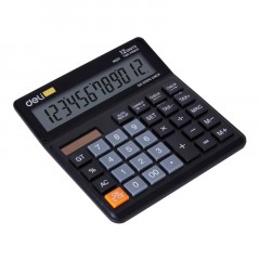 Калькулятор настольный КОМП. Deli EM01120, 12-р, дв.пит., 139x131мм, черный Калькулятор настольный КОМП. Deli EM01120, 12-р, дв.пит., 139x131мм, черный - фото 8