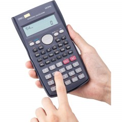Калькулятор научный Deli ED82MS темно-синий 10+2-разр. 240 функций - фото 6