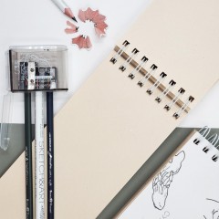 Скетчбук Sketch&Art 105х220мм 60л пухлая 100г на гребне 1-60-564/03 Скетчбук Sketch&Art 105х220мм 60л пухлая 100г на гребне 1-60-564/03 - фото 12