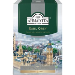 Чай Ahmad Tea Earl Grey черный с бергамотом листовой, 200г 1290-012