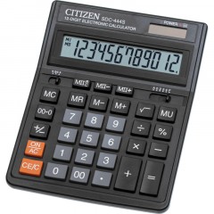 Калькулятор настольный ПОЛНОРАЗМЕРНЫЙ CITIZEN бухг.SDC-444S 12 разр. DP Калькулятор настольный ПОЛНОРАЗМЕРНЫЙ CITIZEN бухг.SDC-444S 12 разр. DP - фото 3